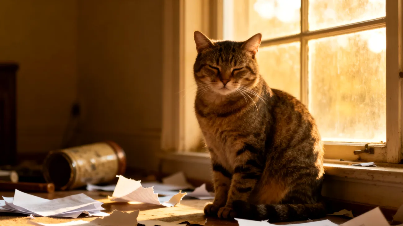 Erwachsene Katzen langweilen sich häufig, wenn sie nicht ausreichend geistig und körperlich gefordert werden, was zu destruktivem Verhalten, Übergewicht oder Depression führen kann"